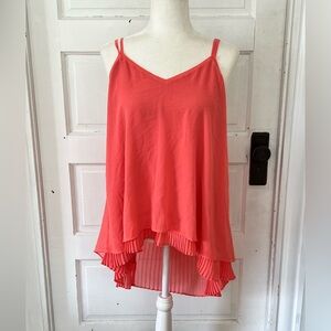 White House Black Market | Coral Camisole Blouse